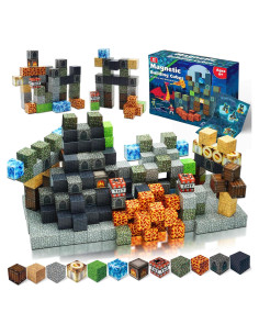 60 Bloques Magnéticos Castillo Oscuro GraceDuck - Juguetes STEM