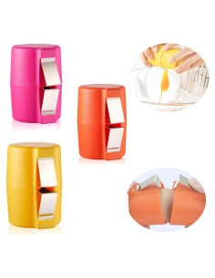 Juego de 3 Abridores de Cáscara de Huevo Aetomtins - Duraderos y Eficientes