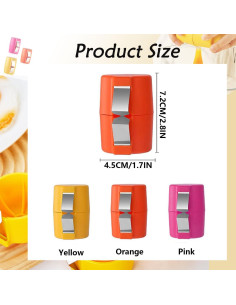 Juego de 3 Abridores de Cáscara de Huevo Aetomtins - Duraderos y Eficientes 2