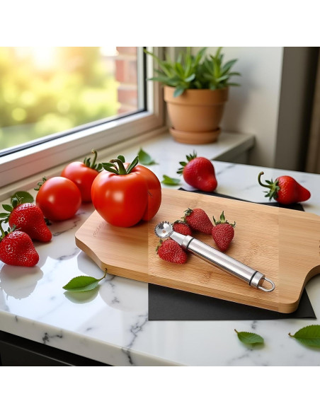 Herramienta de deshuesar Cauaoa de acero inoxidable 15.24 cm