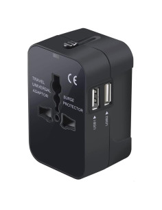 Adaptador de Viaje Universal Vishui Todo en Uno con USB