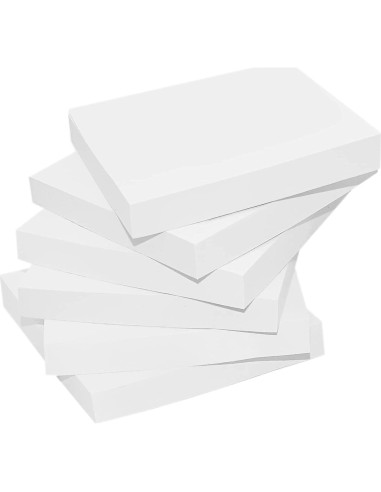 Bloc de Notas Adhesivas LHongL 12 Paquetes 7.6x7.6 cm 1200 Hojas