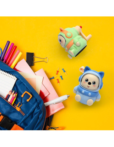 Sacapuntas Manual GoYoho Rosa 5 Puntos para Niños