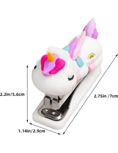 Grapadora Mini VILLCASE en Forma de Animal para Oficina 2