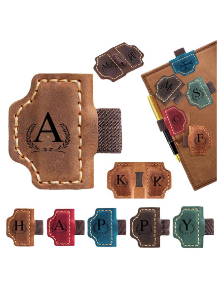 Marcador de Páginas Magnético de Cuero Aebgsa Personalizado