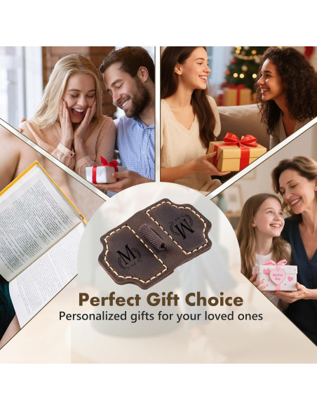 Marcador de Páginas Magnético de Cuero Aebgsa Personalizado