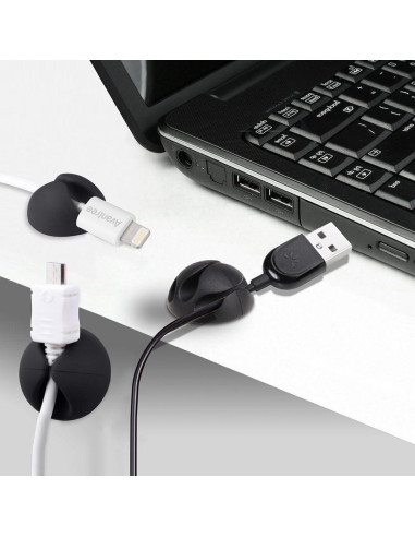 Clips de Cable Avantree 12 Piezas Organizador Adhesivo