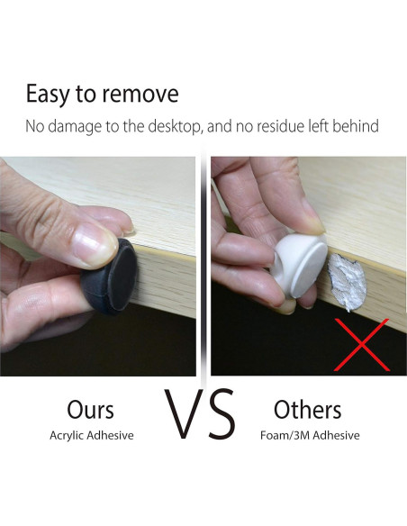 Clips de Cable Avantree 12 Piezas Organizador Adhesivo Clips de Cable Avantree 12 Piezas Organizador Adhesivo