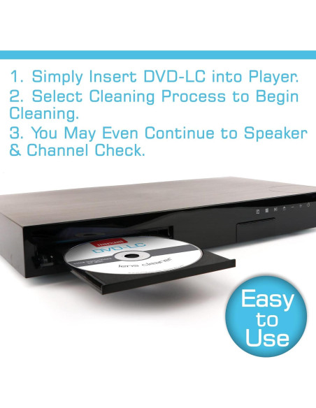 Limpiador de Lentes DVD Maxell DVD-LC - Cepillo Thunderon