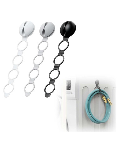 Bridas de Silicona Reutilizables WUSAIRX - Organizador de Cables 3 Piezas