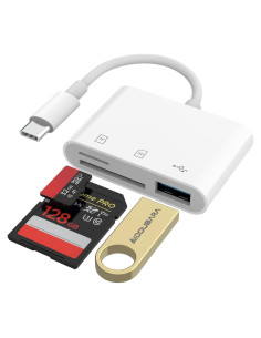Lector de Tarjetas SD USB-C AIDOUBARA para iPhone 15/16/17