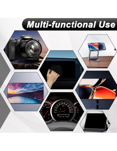 Paño Limpiador de Pantallas BFXM 10x10cm Microfibra Negro