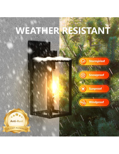 Luz de Sensor de Movimiento Kainozoic 802 Exterior 12.7x15.5cm