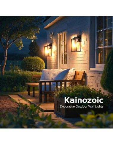 Luz de Sensor de Movimiento Kainozoic 802 Exterior 12.7x15.5cm