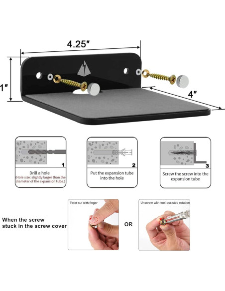 Soporte de Estante de Pared TXEsign para Altavoces Pequeños