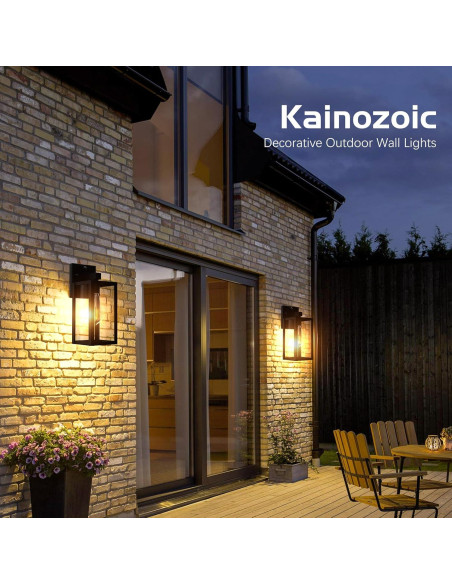 Luz de Sensor de Movimiento Kainozoic 802 Exterior 12.7x15.5cm