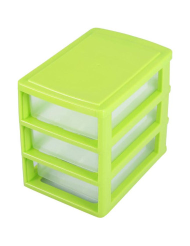 Organizador de Cajones Salmue 3 Capas Verde - Almacenamiento Cosmético