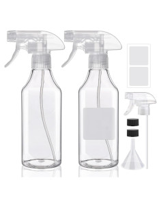 Botellas de Spray Plásticas Hethyo 500ml 2 Pack Reutilizables