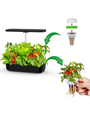 Kit de Cápsulas de Semillas Hidropónicas Hdroor SSK-12