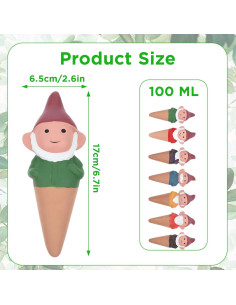 7 Picos de Riego Automático de Terracota Tobeelec 100 ml 2