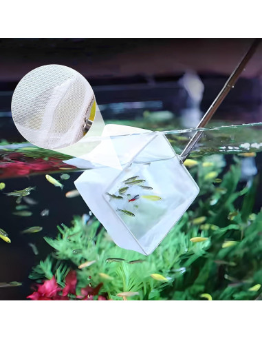 Red de Camarones LUODAKA 4 Pcs Acero Inoxidable Extensible