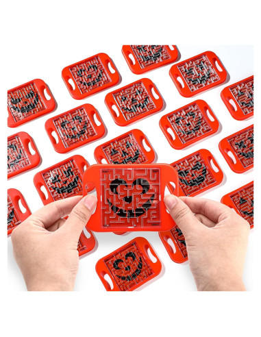 24 Mini Rompecabezas de Laberinto de Halloween JellyArch