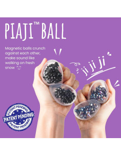 Pelotas de Estrés LiKee para Fortalecimiento de Agarre - Negro 2