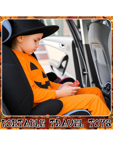 24 Mini Rompecabezas de Laberinto de Halloween JellyArch