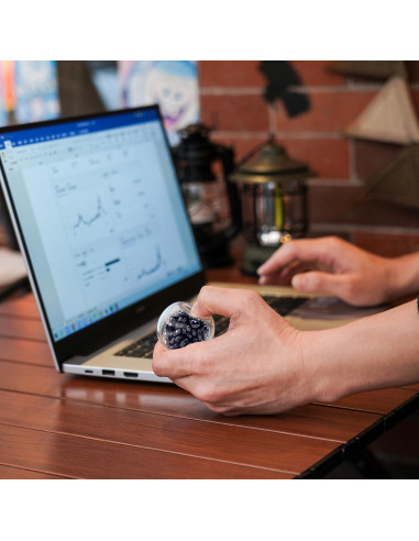 Pelotas de Estrés LiKee para Fortalecimiento de Agarre - Negro