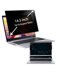 Filtro de Pantalla Privada MUBUY-GOL 14.5" Anti Luz Azul