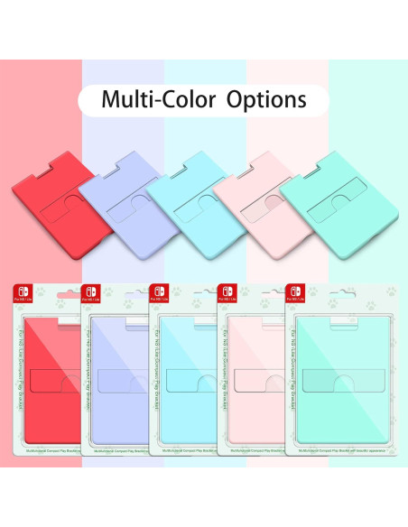 Soporte Ajustable ELIATER para Nintendo Switch y Móviles Rojo