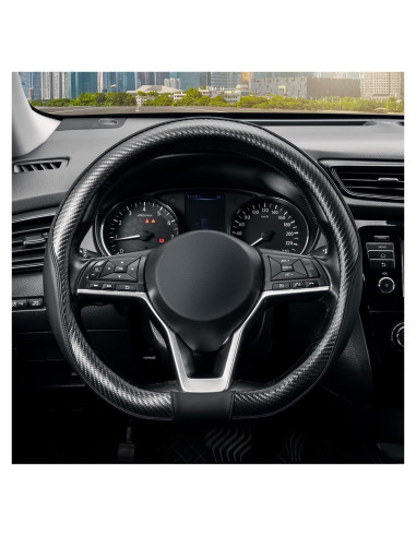 Cubierta de Volante SEG Direct D 37-39 cm Cuero Microfibra