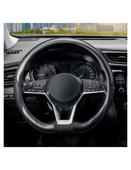 Cubierta de Volante SEG Direct D 37-39 cm Cuero Microfibra