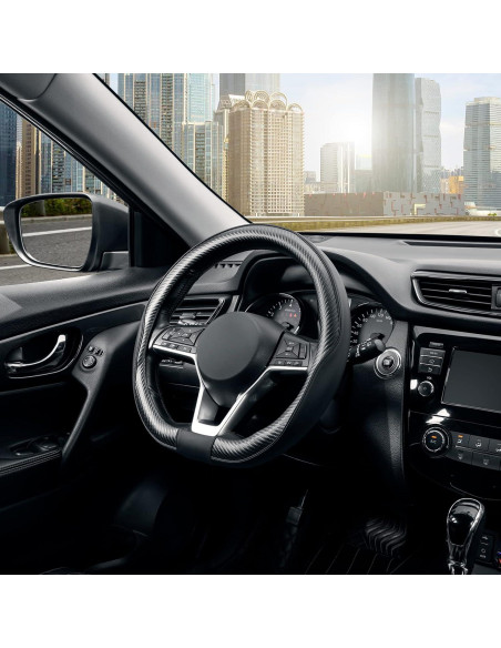 Cubierta de Volante SEG Direct D 37-39 cm Cuero Microfibra