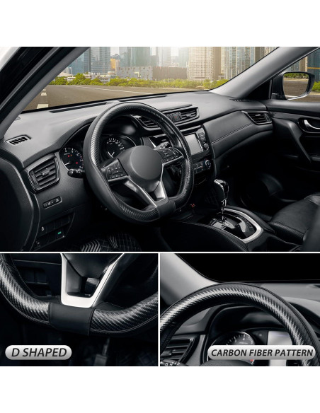 Cubierta de Volante SEG Direct D 37-39 cm Cuero Microfibra