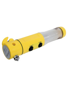 Herramienta de Emergencia 4-en-1 Travelon Amarillo