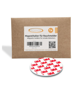 Soporte Magnético para Detector de Humo ECENCE 70mm Sin Perforaciones