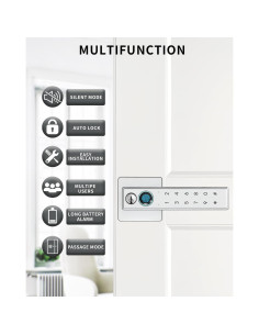 Cerradura Inteligente Hiencetec con Huella Dactilar y Teclado 2