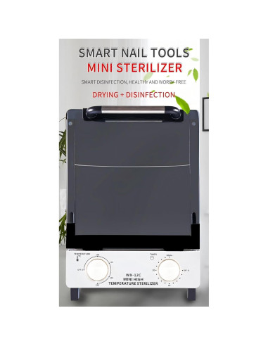 Esterilizador de Herramientas de Uñas Winb 12L Acero Inoxidable