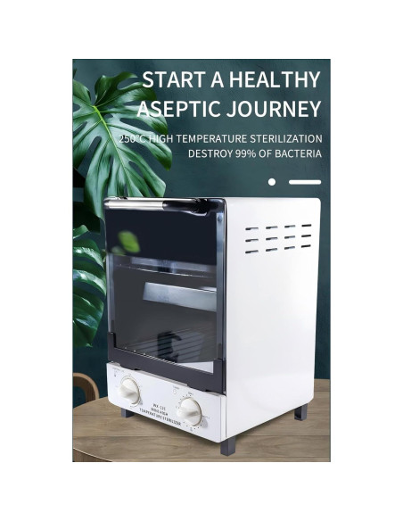 Esterilizador de Herramientas de Uñas Winb 12L Acero Inoxidable