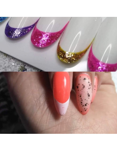 Kit de Placas de Estampado de Uñas Mezerdoo 2 Piezas 9.5x14.5cm