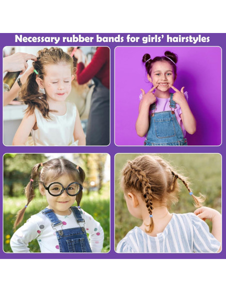 36 Colores Bandas de Goma Elásticas Auroray - 2500 Pcs con Herramientas