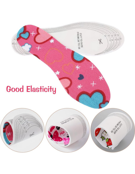 3 Pares de Plantillas Recortables para Niños WY LIGHTING 3 Pares de Plantillas Recortables para Niños WY LIGHTING