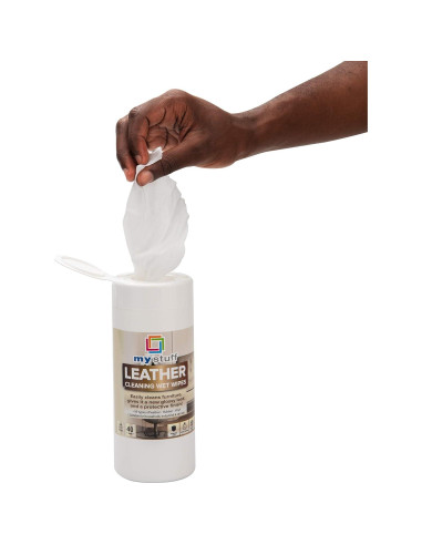 Toallitas de limpieza de cuero My Stuff - 40 unidades, aroma fresco