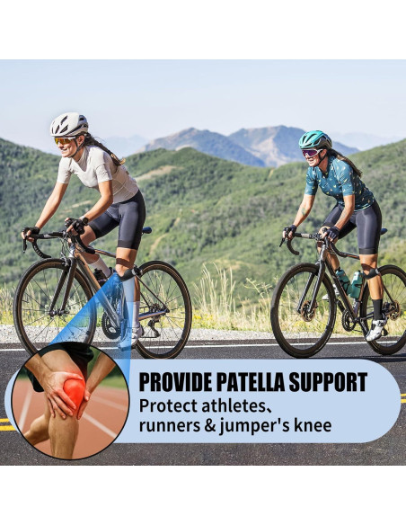 Faja de Soporte para Tendón Patelar TASZOOS - 2 Pcs Ajustable