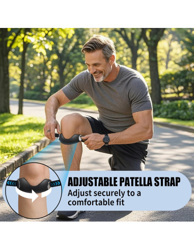 Faja de Soporte para Tendón Patelar TASZOOS - 2 Pcs Ajustable