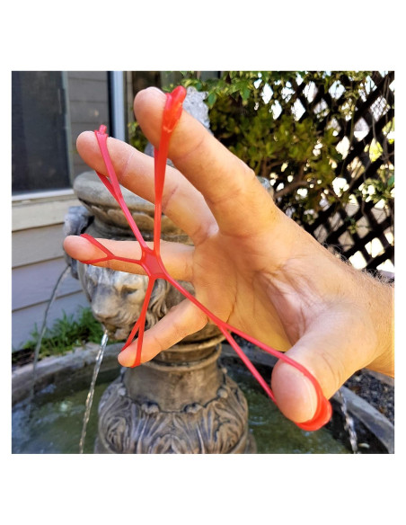 Ejercitador de Manos FlexEx Rojo - Paquete de 20 Unidades Resistencia Media