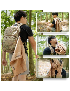 Toalla de Microfibra ONETIGRIS 38x58 cm Secado Rápido 2