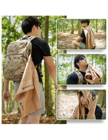 Toalla de Microfibra ONETIGRIS 38x58 cm Secado Rápido