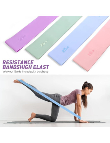 Kit de Pilates en Casa XiaoKJ con Anillo 35.56 cm y Bandas